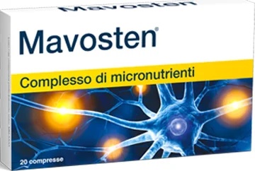 MAVOSTEN Suplemento de micronutrientes Mavosten 20 comprimidos Sistema nervioso