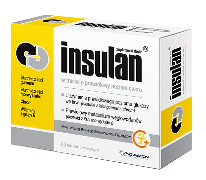 Insulan 60 Tabletek Powlekanych