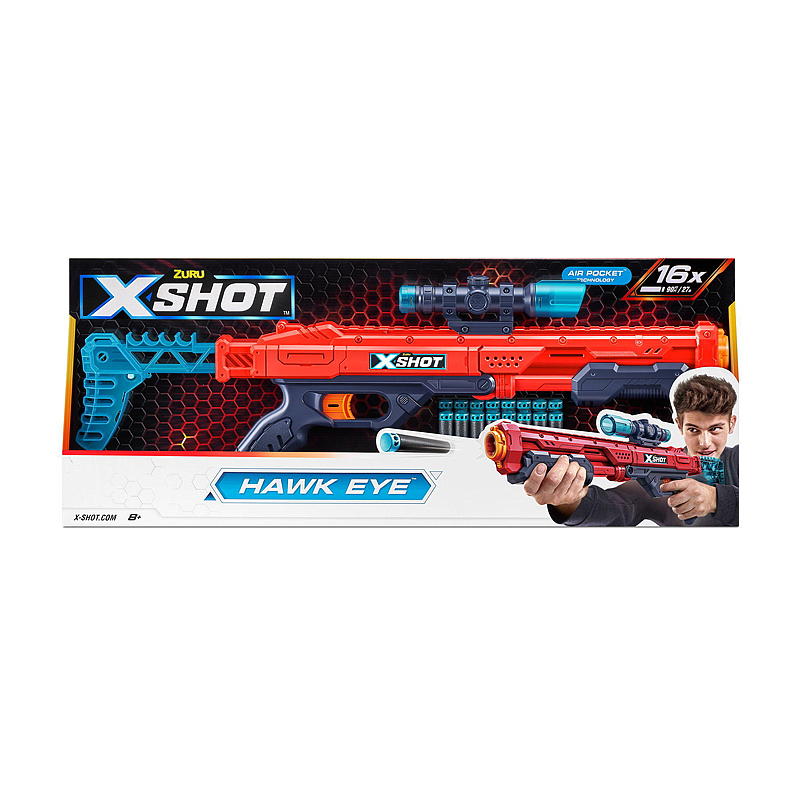 X-Shot lanserar Hawk Eye excel, X-shot