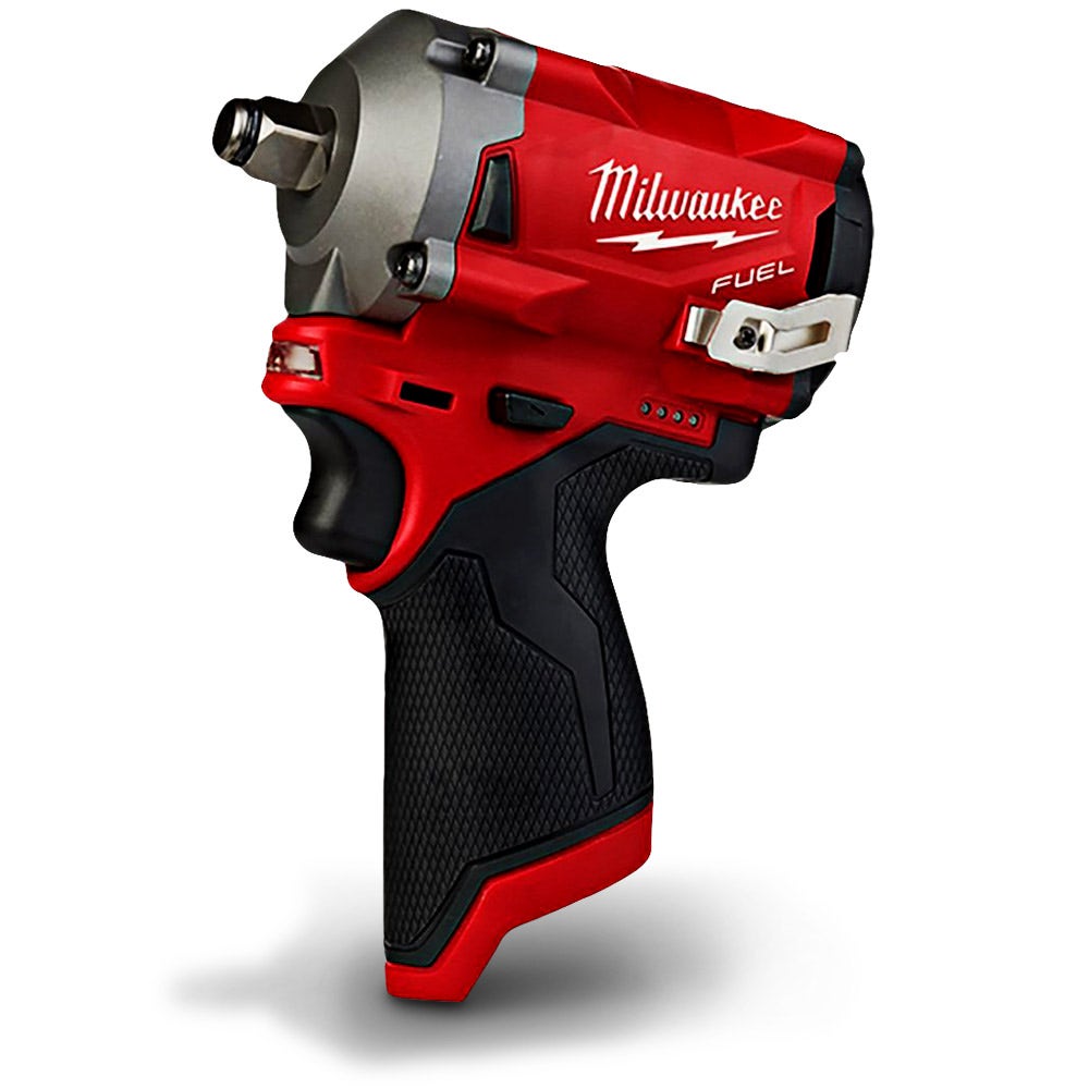 Jogo de Chaves de Impacto Curtas Milwaukee FUEL™ 12V de 1/2