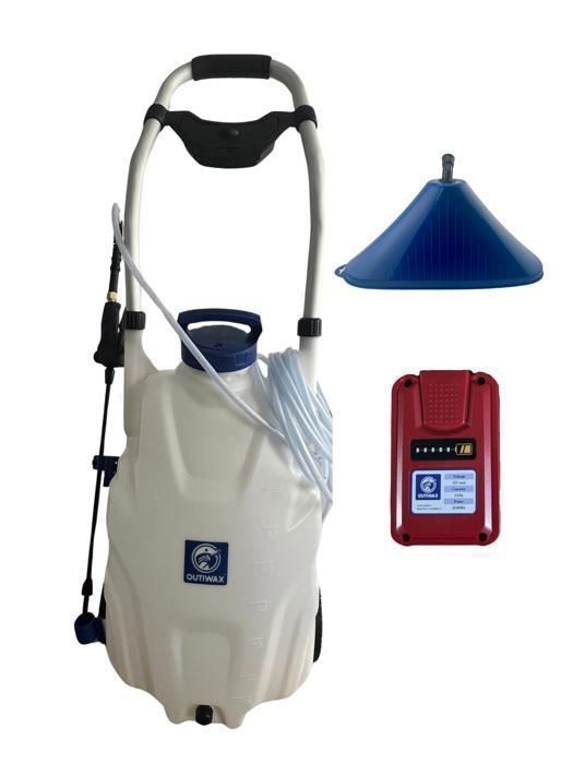 Pulvérisateur électrique sur batterie Jetwax 35 - 35 L, autonomie 3 h, portée 13 m