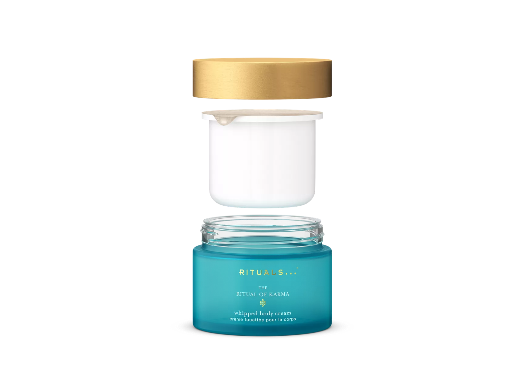 Recharge de crème pour le corps The Ritual of Karma 220 ml