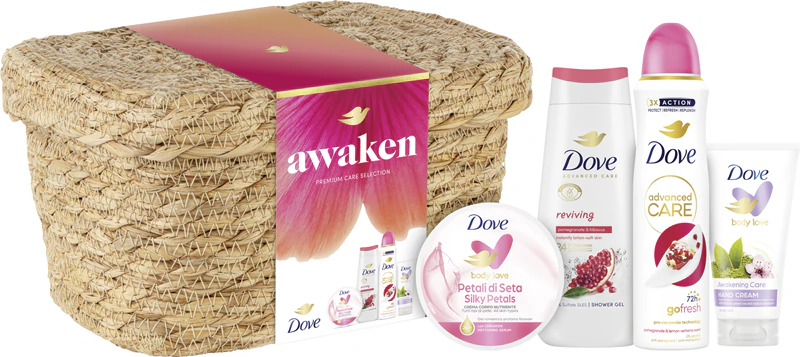 Kit de presente Dove Awaken para mulheres