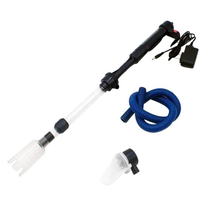 Aquarium, elektrische aquariumstofzuiger met ergonomische handgreep, werkt met een sifon, voor thuisgebruik - EU-type