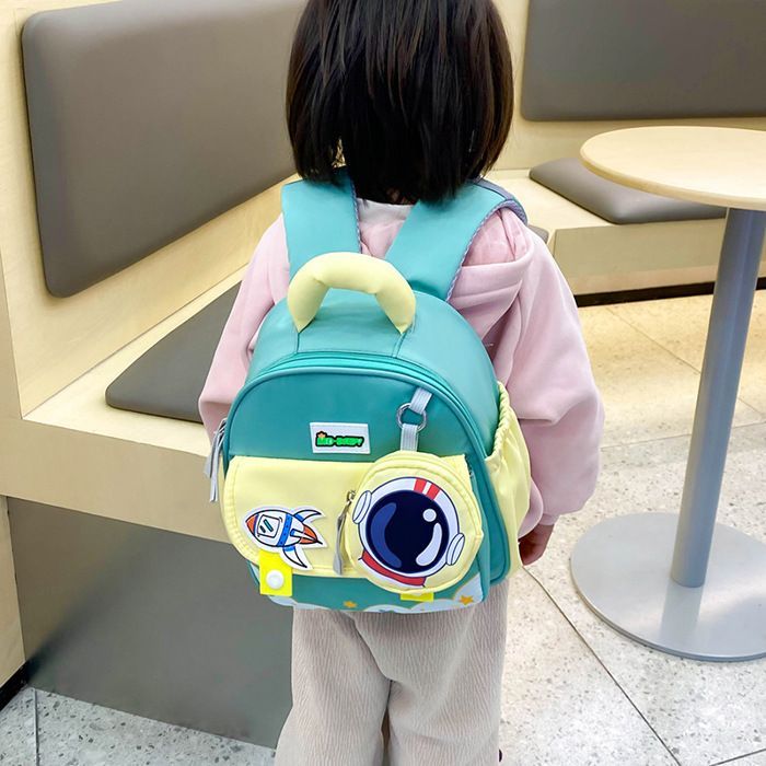 Zainetto per bambini dai 2 ai 6 anni, con design 3D di animali dei cartoni animati, mini zaino per la scuola materna, per bambini e bambine, scuola primaria - Fiori