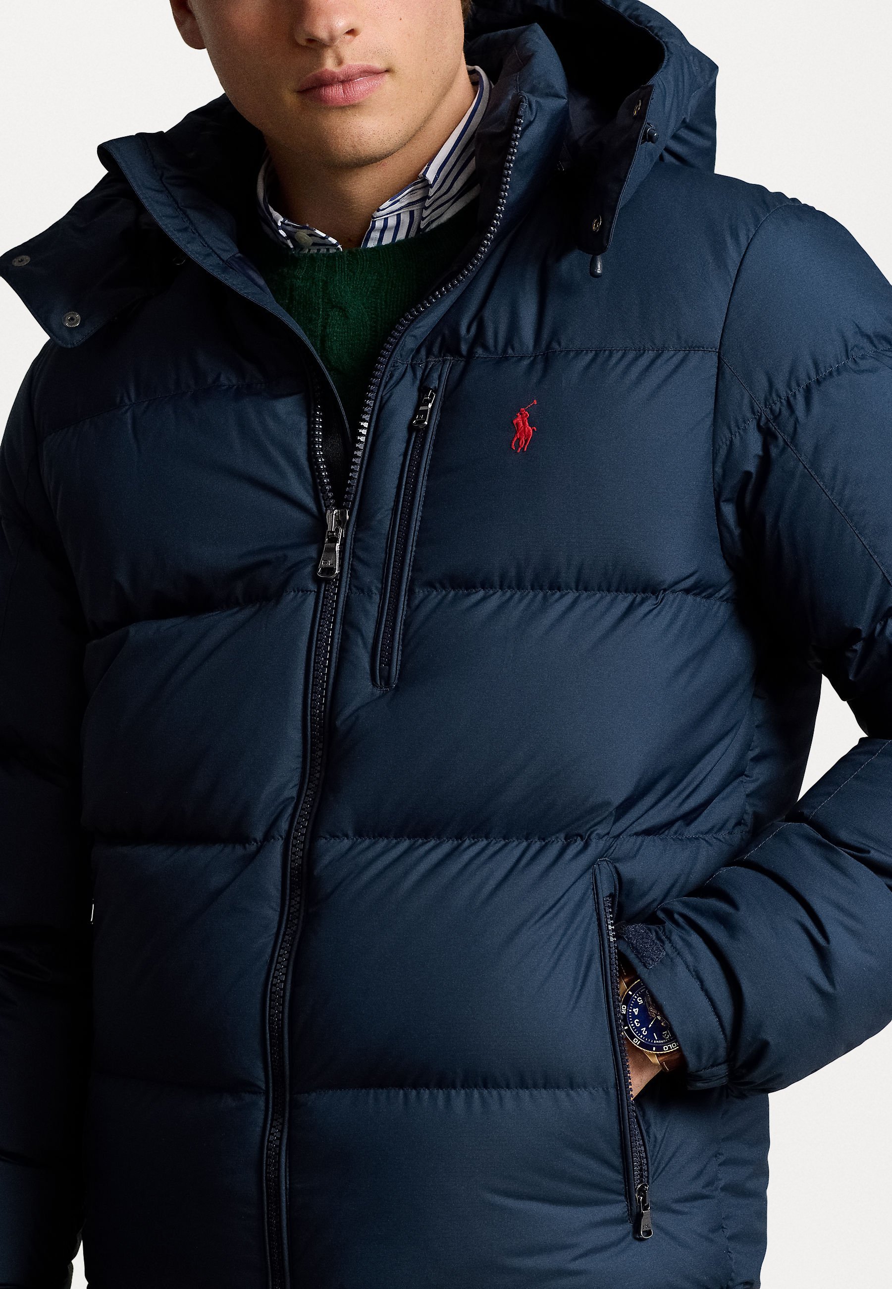 Polo Ralph Lauren THE GORHAM DOWN DOUCHE - Doudoune - Collection marine