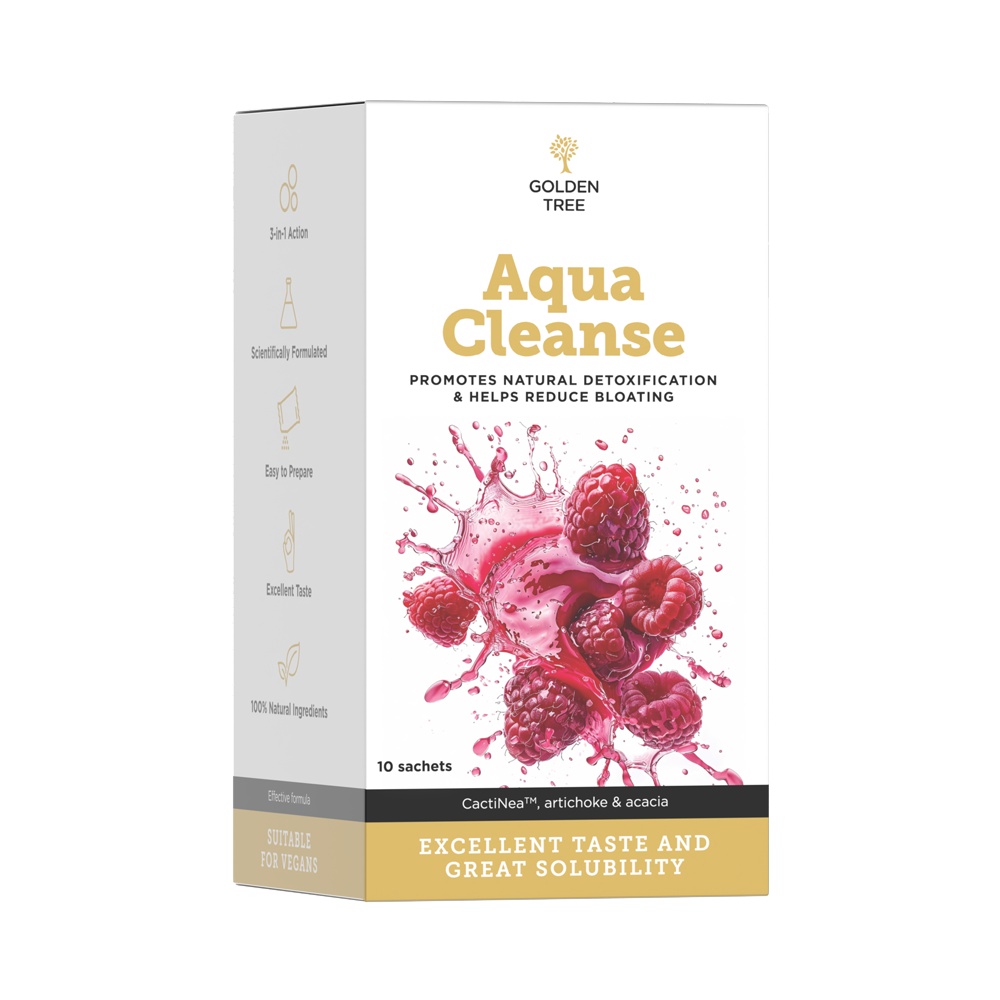Golden Tree Aqua Cleanse uztura bagātinātājs - 30 kapsulas