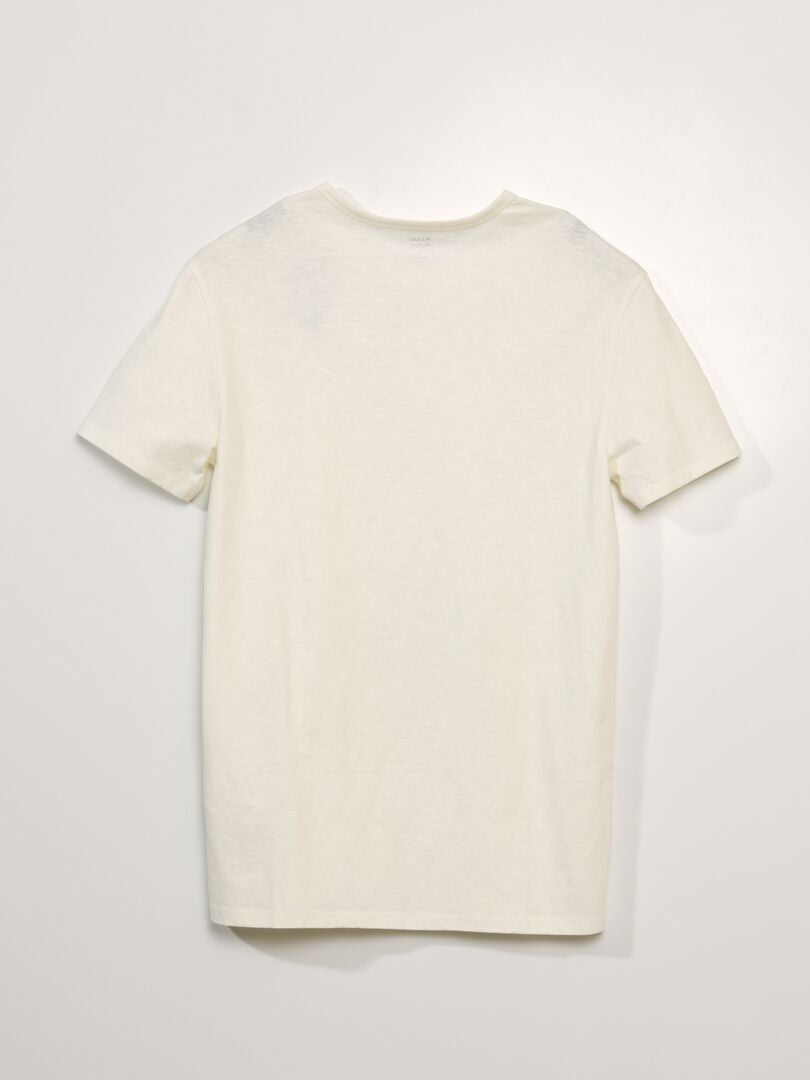 Jersey T-shirt - WIT