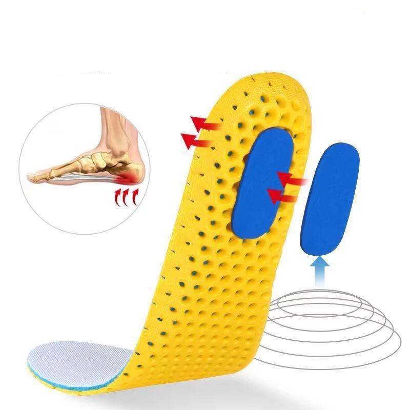 Wkładki ortopedyczne z pianki memory foam do butów sportowych, do pielęgnacji stóp, dla mężczyzn i kobiet, ortopedyczne, oddychające, do biegania, dla mężczyzn i kobiet