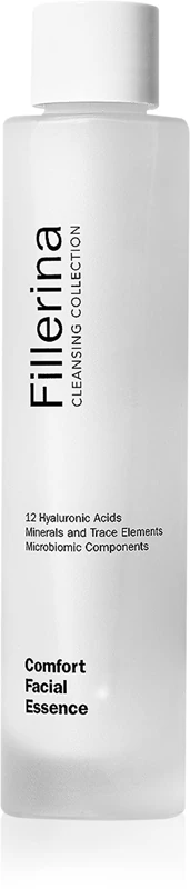 Fillerina Cleansing Comfort Facial Essence é um tônico facial calmante para todos os tipos de pele, inclusive as sensíveis.