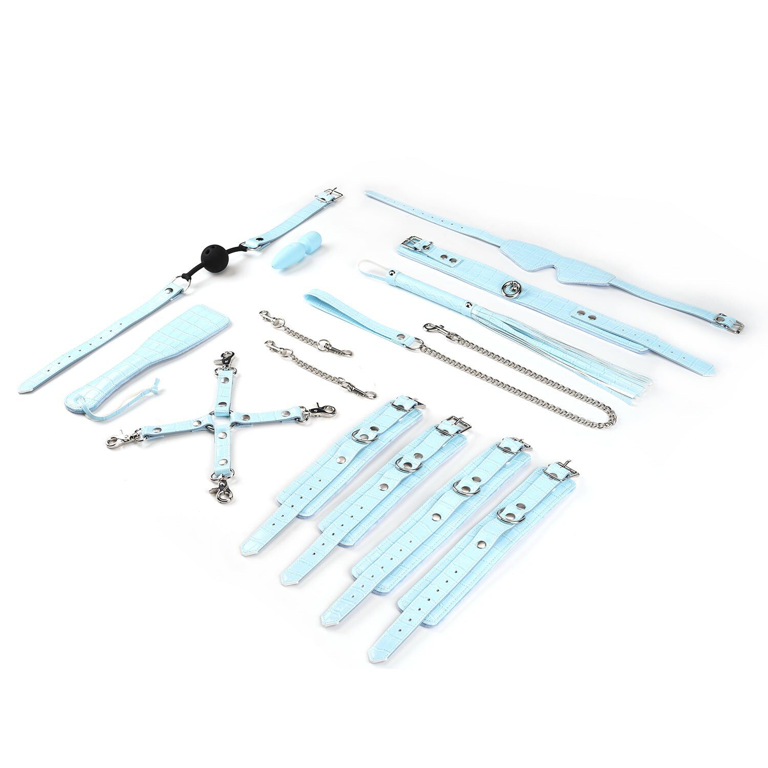 Liebe Seele Macaron Electric Blue Beginner's Bondage Kit 9kpl