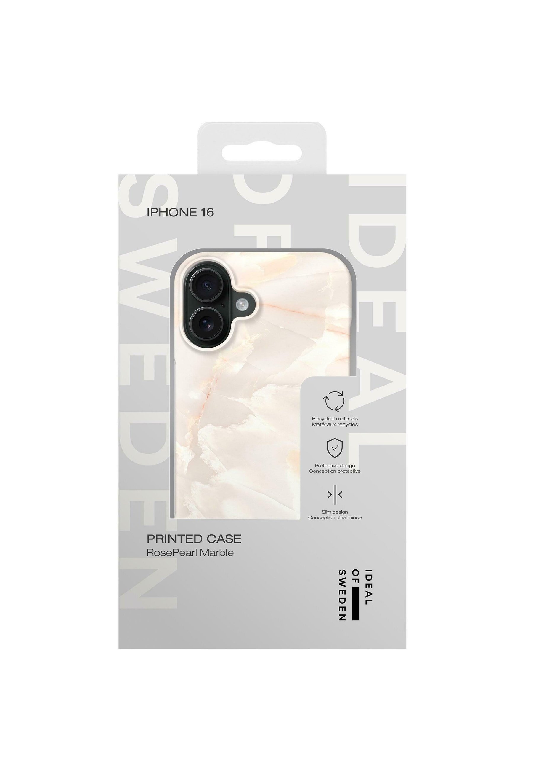 Coque de téléphone iDeal of Sweden imprimée pour iPhone 16 - rose