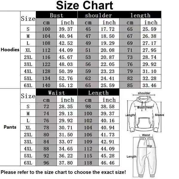 Men's 2-Piece Jogging Set with 3D Tiger Print, Sport Tracksuit, Men's Hoodie with Drawstring, Pants