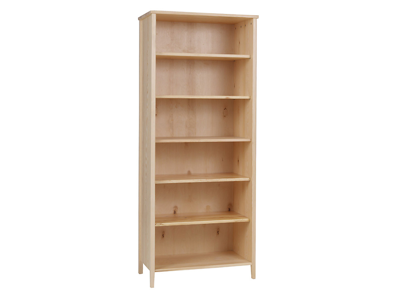 Regał Colorado 78 cm z 5 półkami lite drewno sosnowe