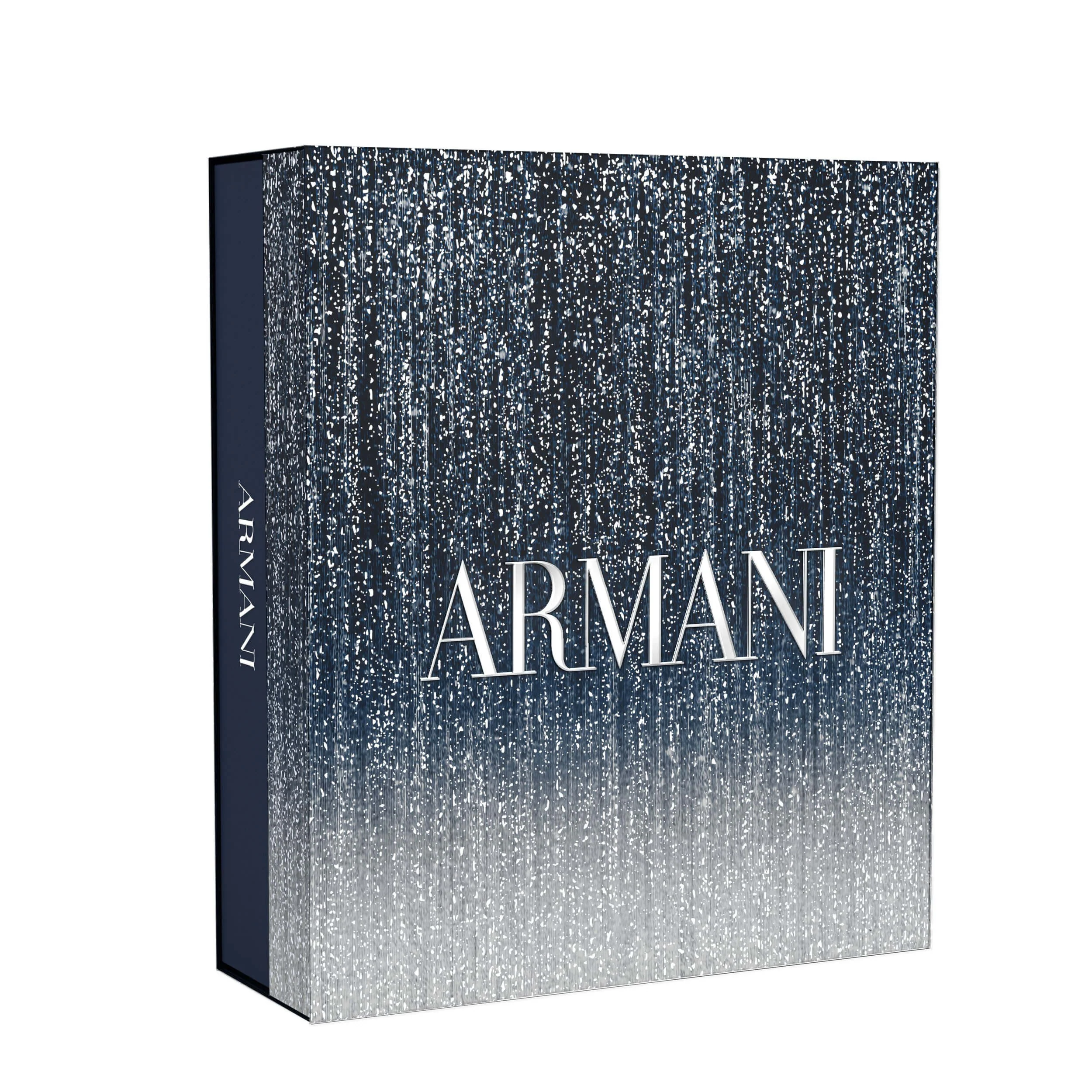 Emporio Armani for him Gift Set Stronger With You + Shower Gel 75ml - Holiday 2025 - Cofanetto Profumo Uomo, Eau de Toilette