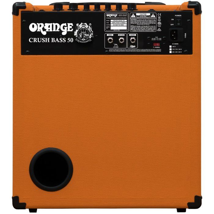 Orange Combo Crush Bass 50 -bassokombo
