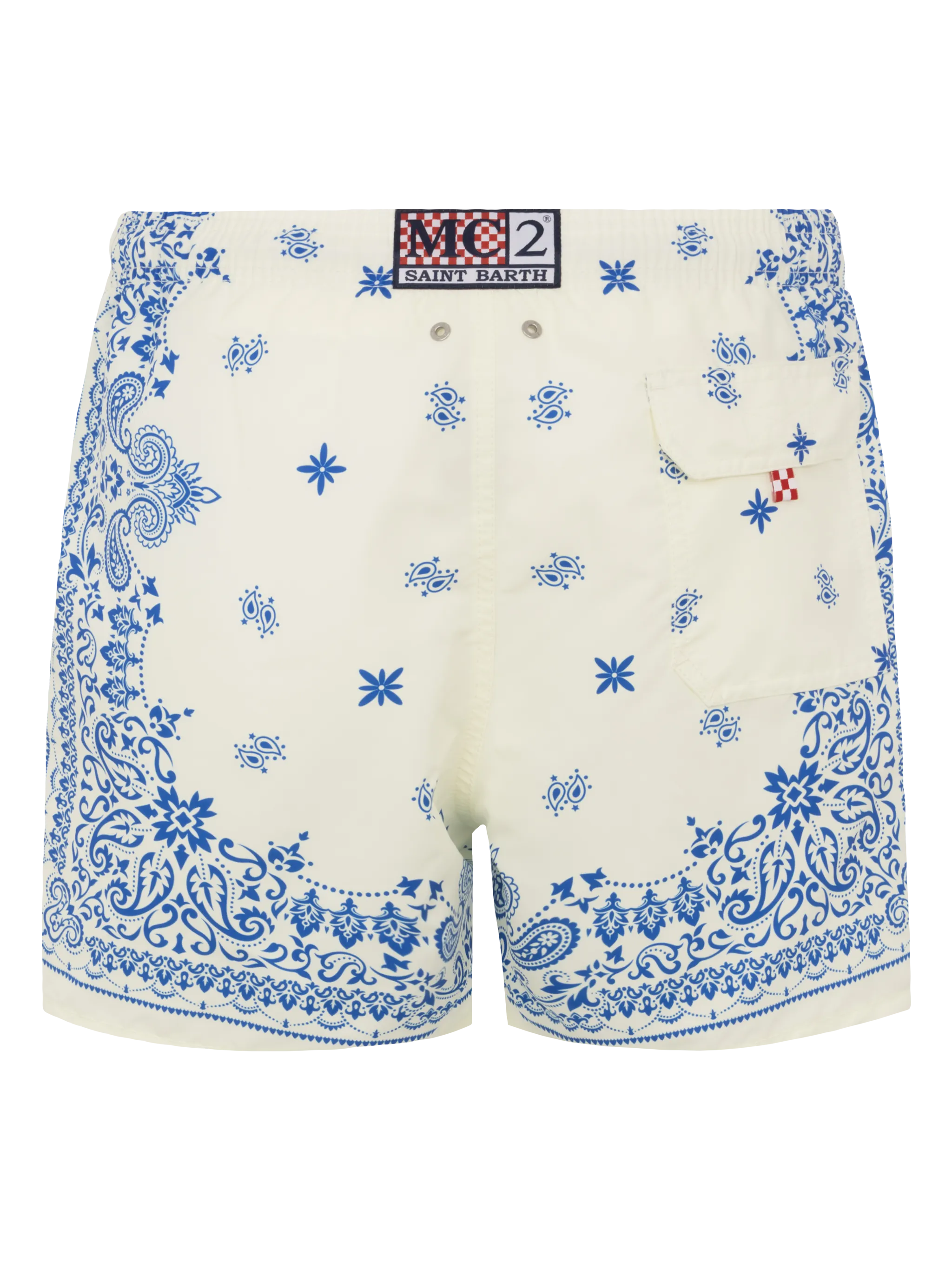 Costume mare lunghezza media Gustavia con stampa bandana