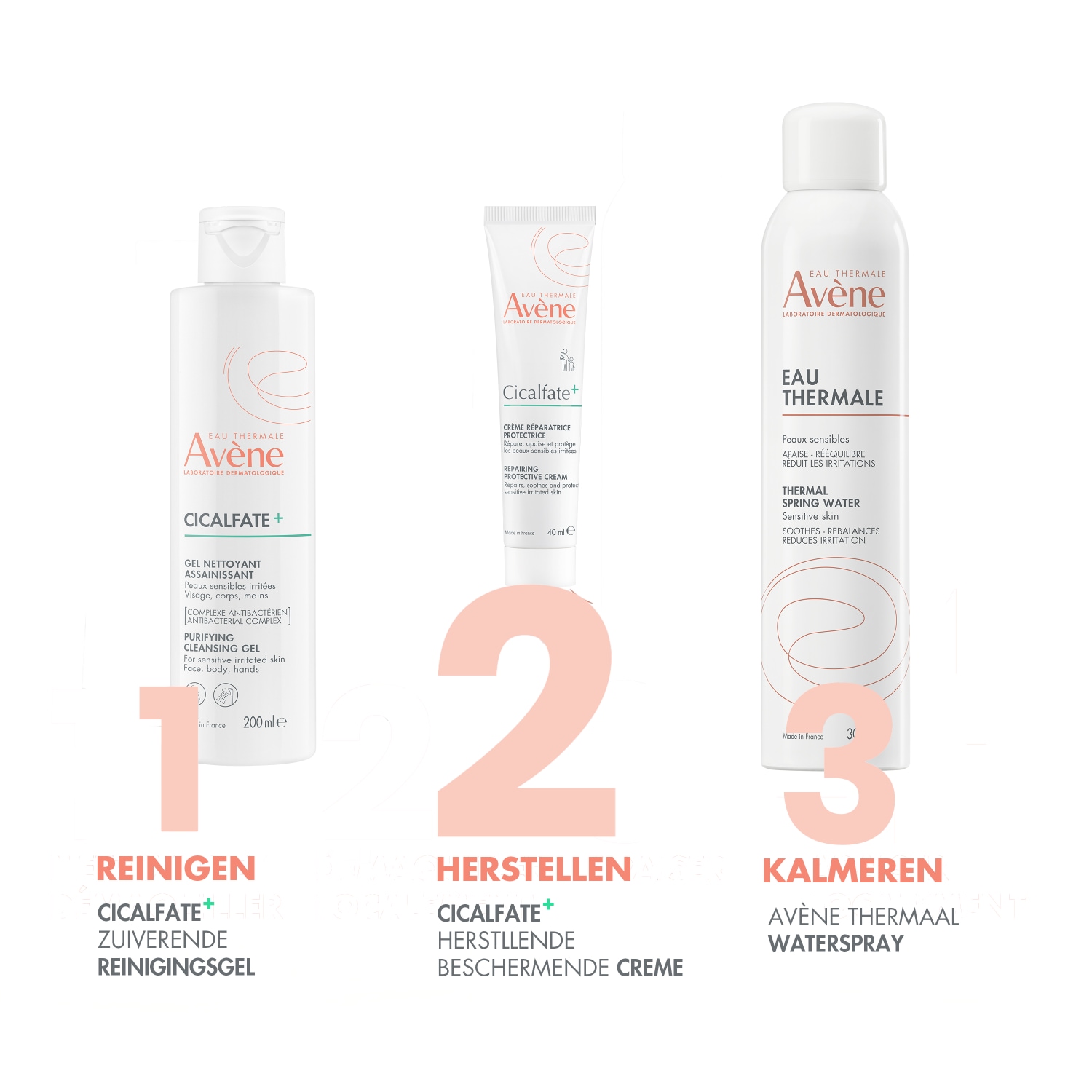 Crema corporal Avène Cicalfate + crema protectora reparadora - 40 ml