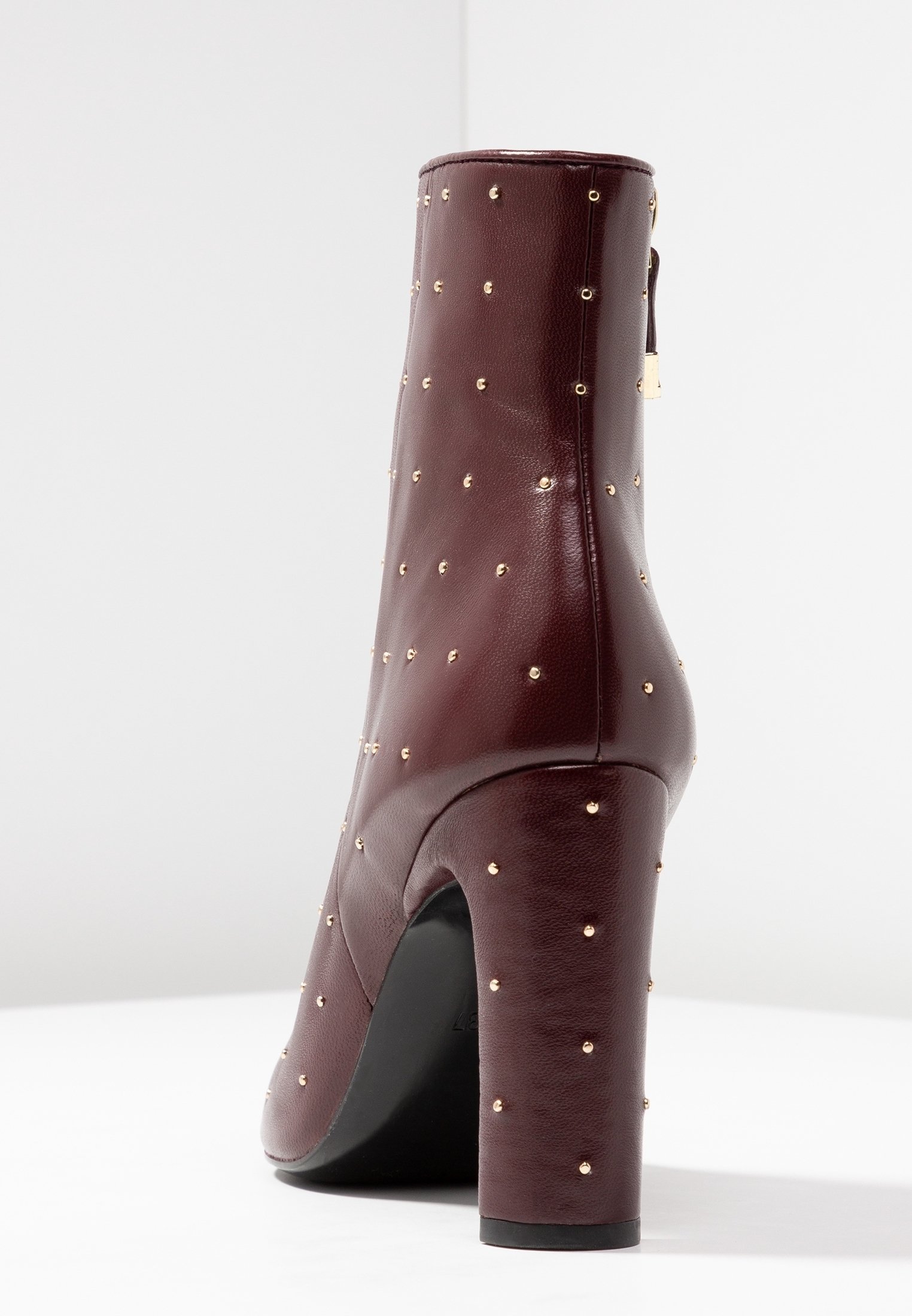 Bruno Premi Stiefeletten mit hohem Absatz – Bordeaux