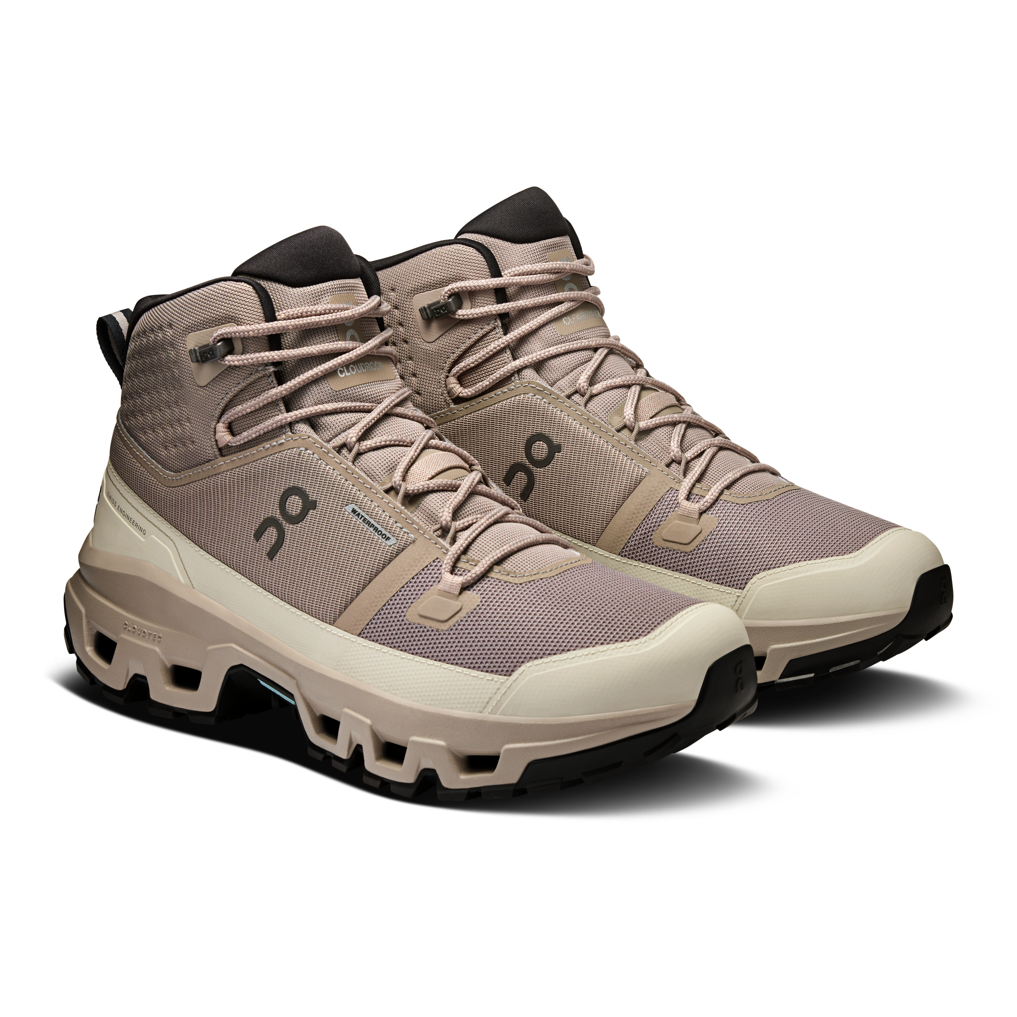 On Cloudrock Mid WP Cinder pour homme | Désert