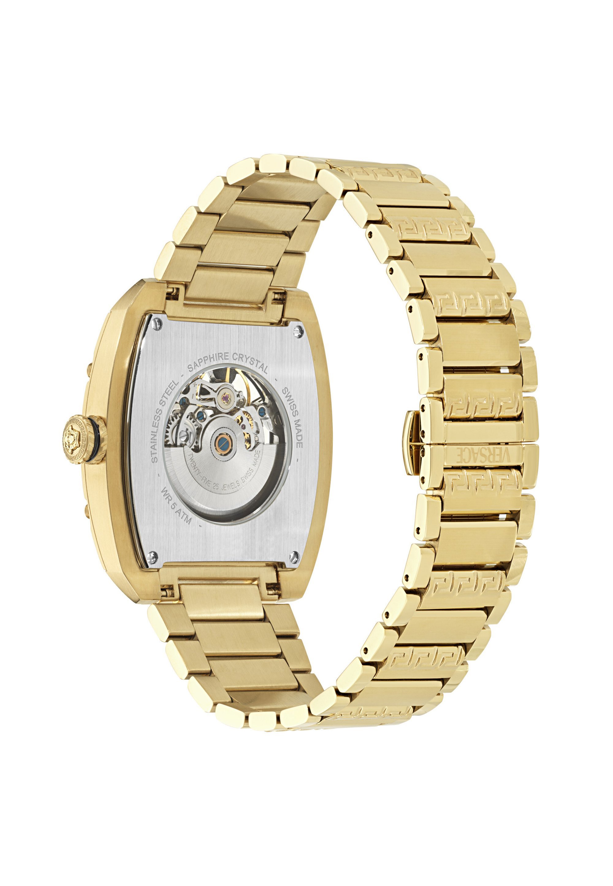 Montre Versace DOMINUS SKELETON - couleur or jaune
