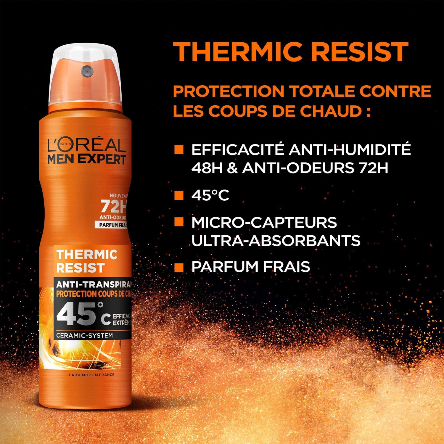 L´Oréal Men Expert Expert Thermic Resist Déodorant Spray 1