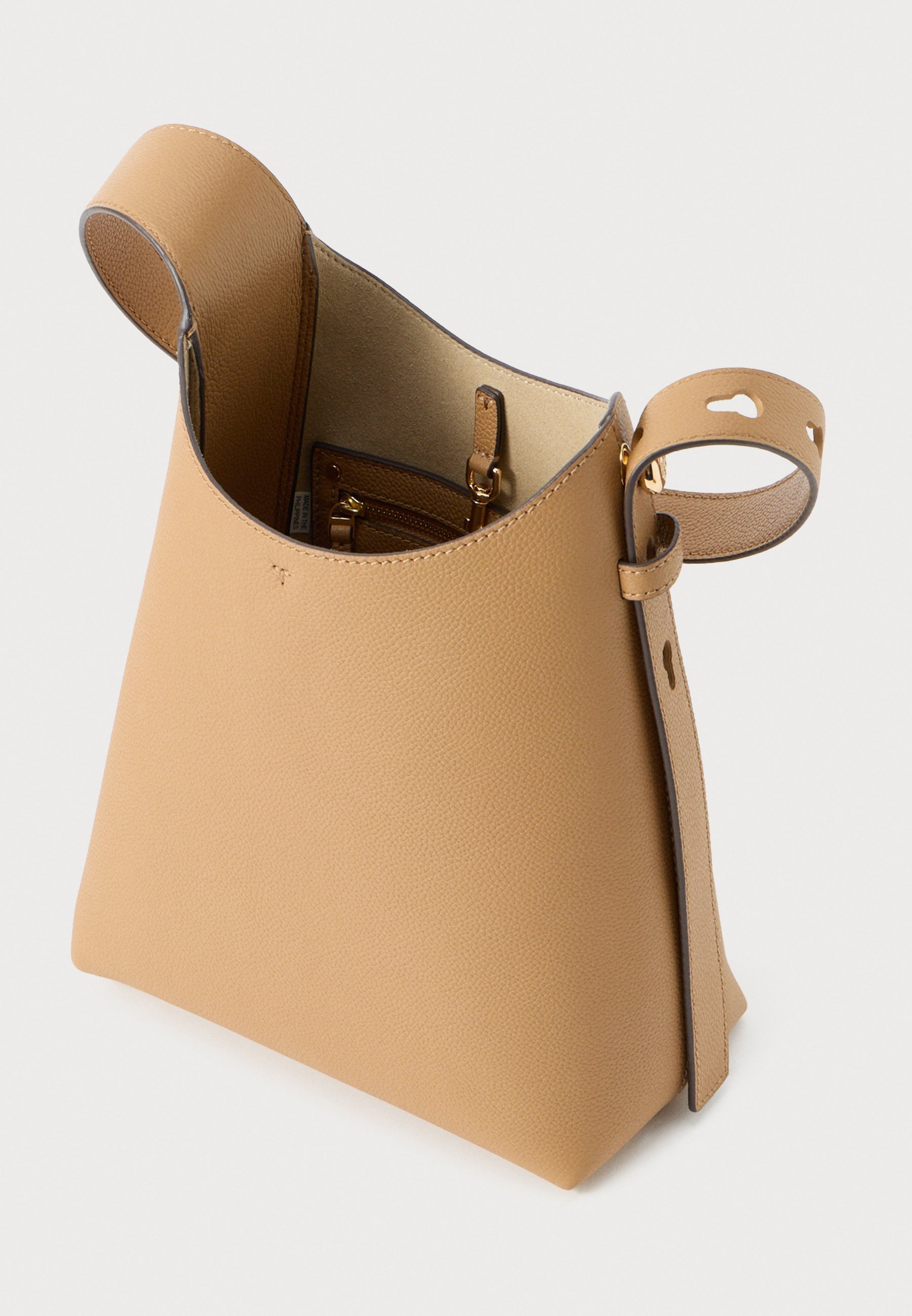 Tory Burch ROMY SMALL HOBO TAS - Handtas - tiramisu