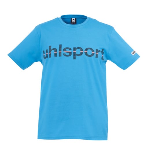  Camiseta Promo Essentiel Cyan Uhlsport