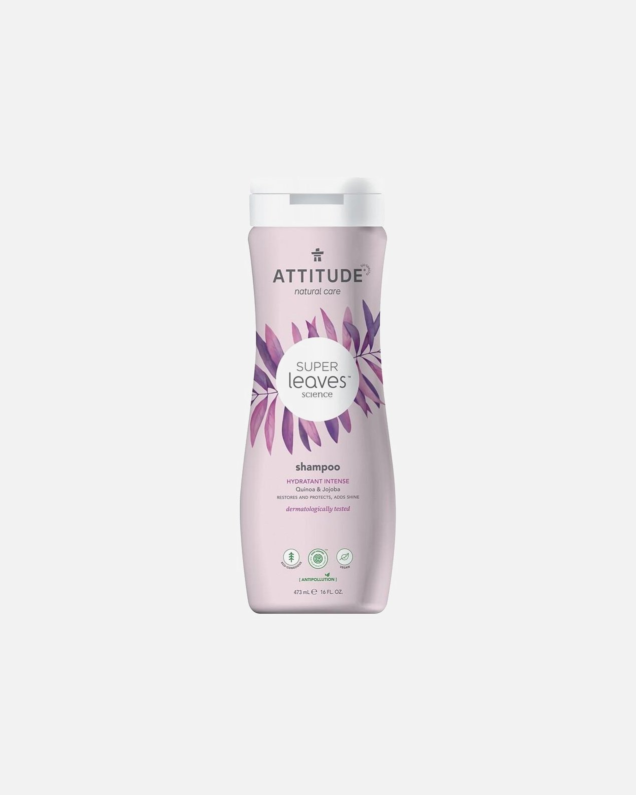 Attitude Super Leaves Science šampon – hidratantni – 473 ml