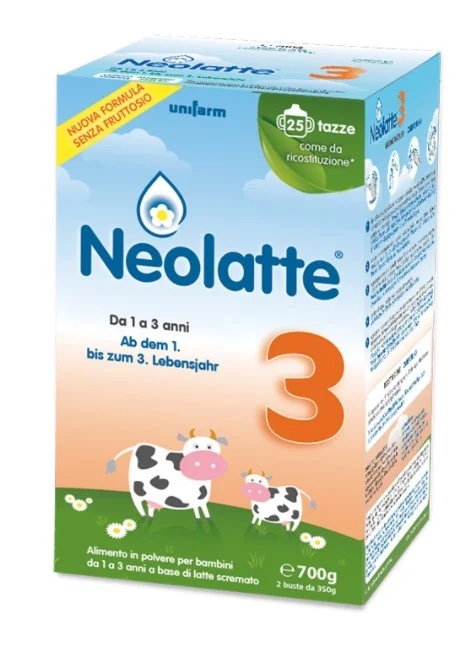NEOLATTE Neolatte 3 2 sachês de 350 g Leite em pó para crianças