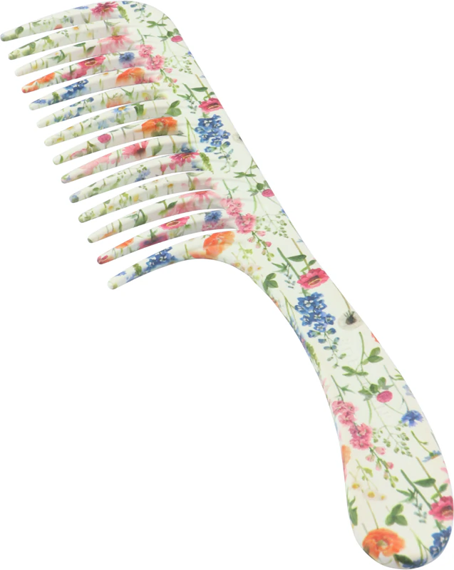 Denman Floral Fantasies D28 hrebeň na rozčesávanie so širokými zubami