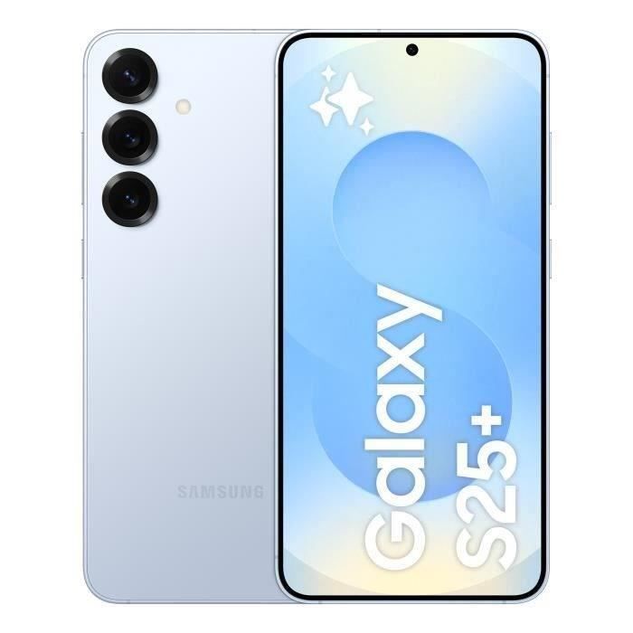 SAMSUNG Galaxy S25 Plus AI Smartphone 256 GB Light Blue