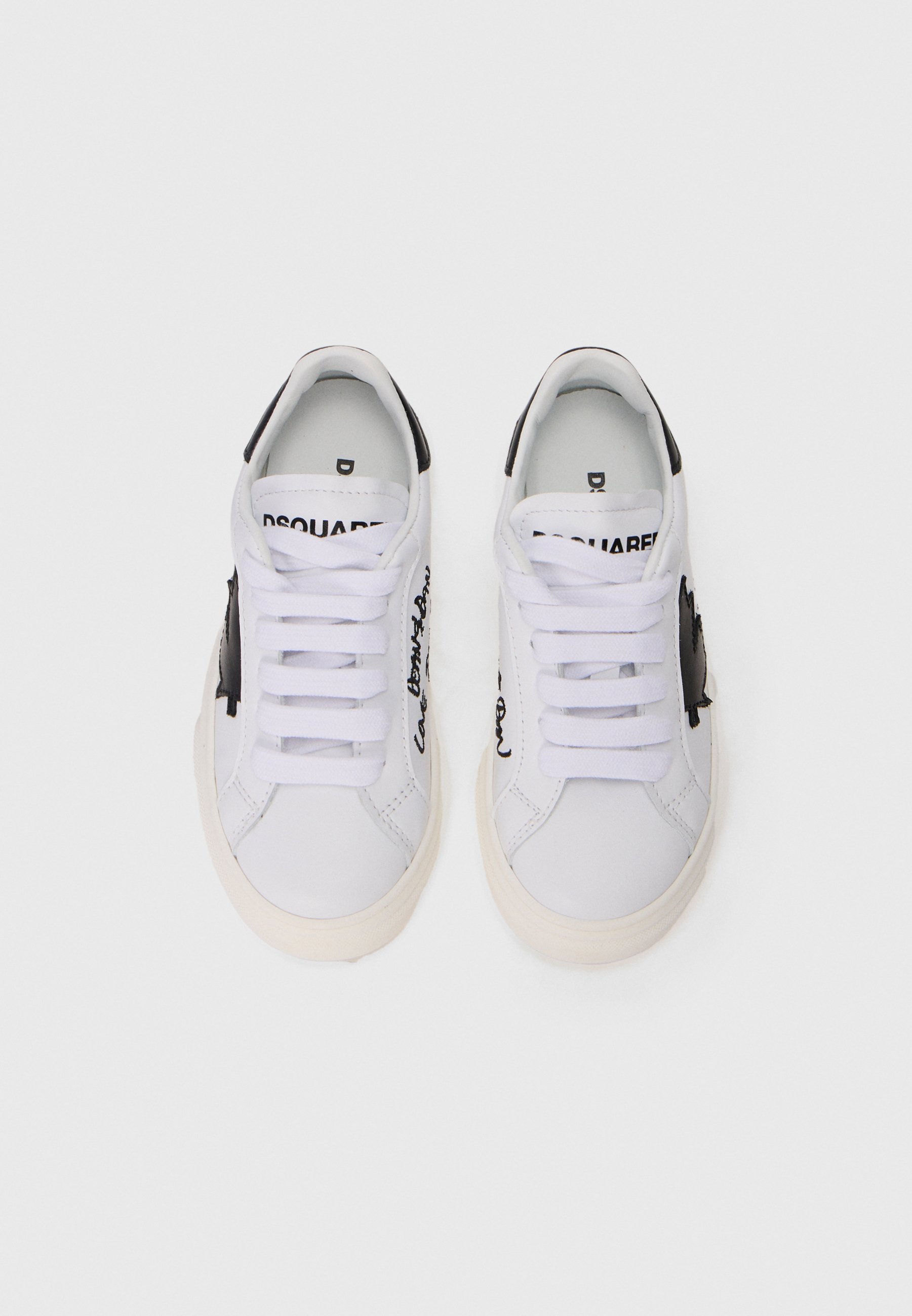 Baskets Dsquared2 UNISEXES - blanches/noires