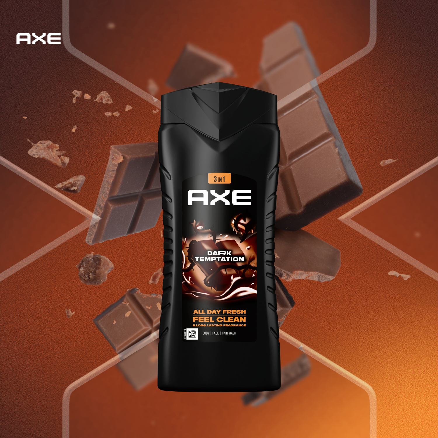 Axe dušo želė vyrams, 400 ml