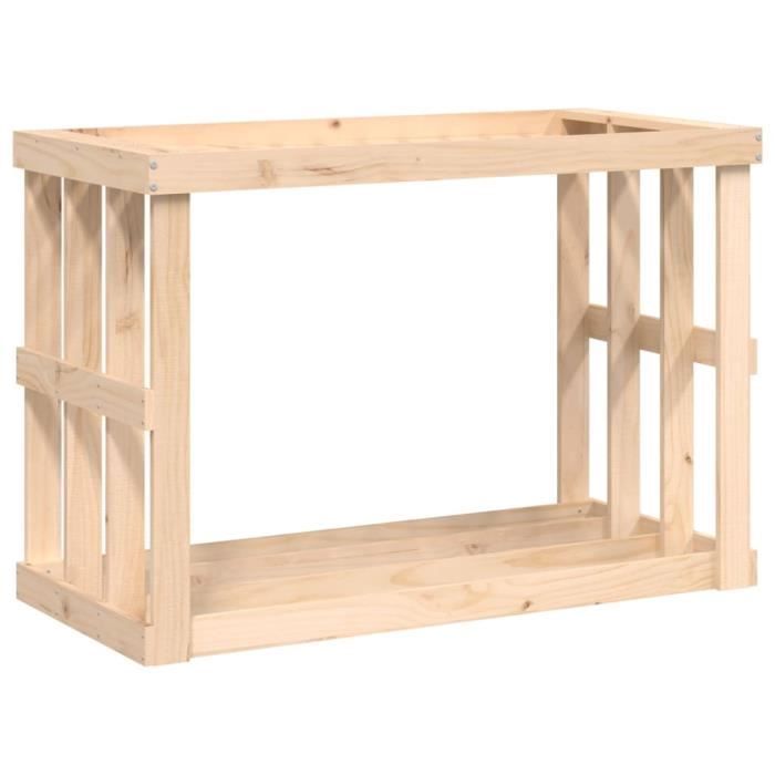 vidaXL Holzständer für den Außenbereich 108x52x74 cm Massives Kiefernholz 822631