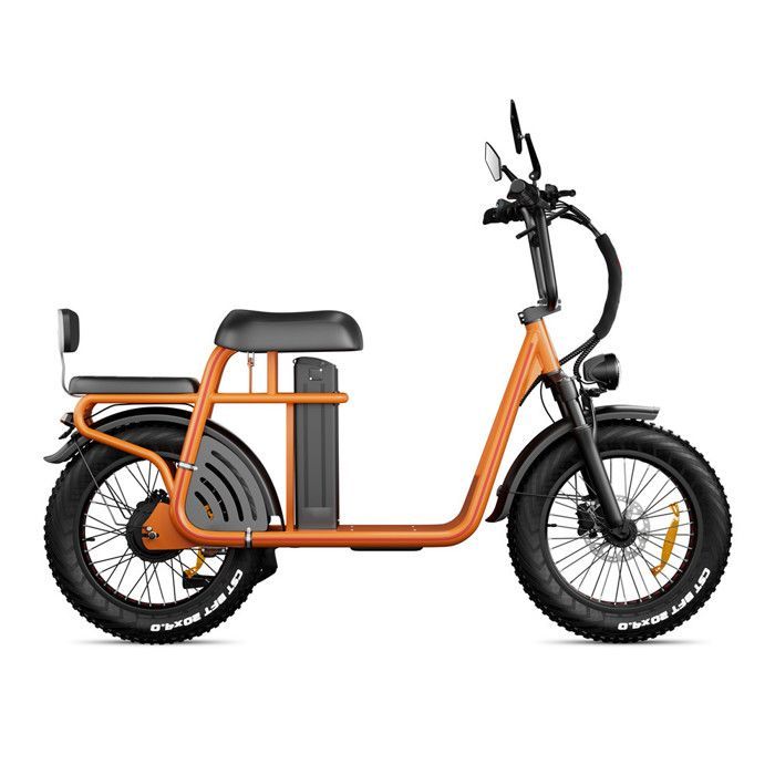 Patinete eléctrico Drvetion ET20 con freno hidráulico, 750 W, 48 V, 20 x 4,0