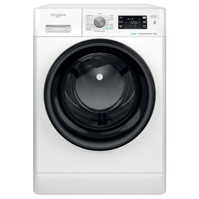 Lavadora Whirlpool de frente, 8 kg, 1200 rpm - FFS827BFR