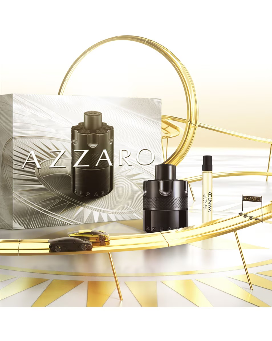 AZZARO The Most Wanted Eau De Parfum Set Cadou Barbati