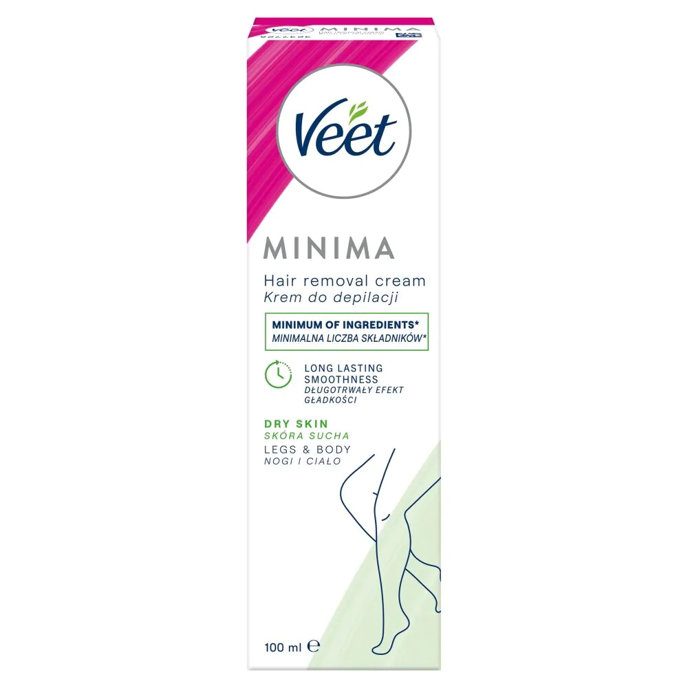 Veet Krem do Depilacji z Aloesem (3Min) Skóra Sucha