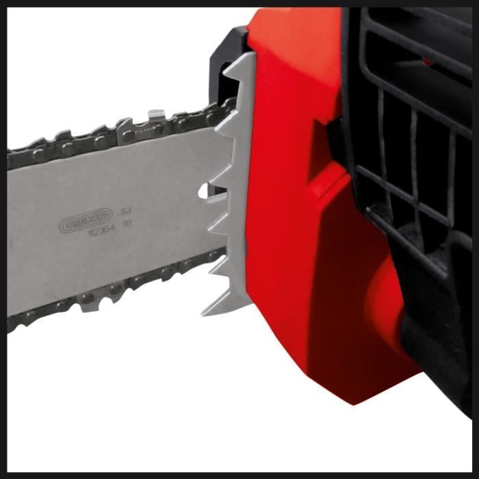 Einhell Tronçonneuse électrique GE-EC 2240 (2200 W, Longueur de coupe 37,5 cm, Guide-chaîne et chaîne Oregon, Démarrage progressif)
