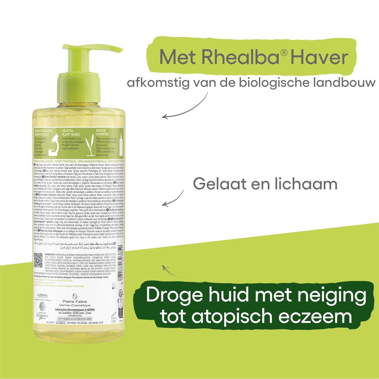 A-DERMA Exomega Control ulje za tuširanje - 200 ml