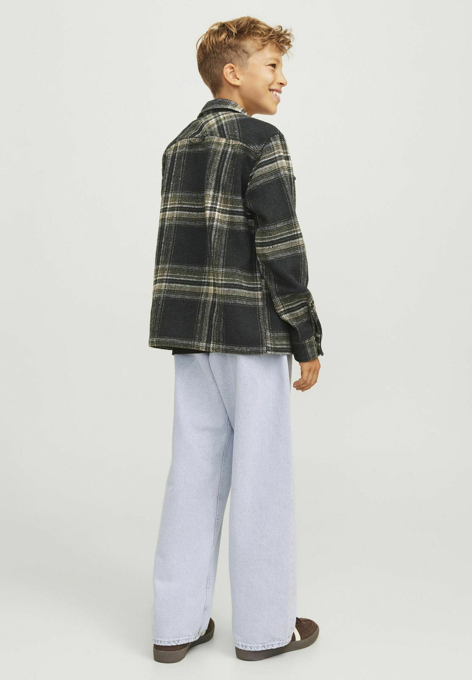 Jack & Jones Junior Alex - Rechte jeans - blauwe denim