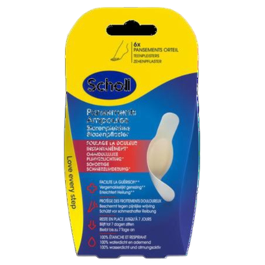 Scholl Små blemmebandasjer Smertelindring 6 stk. 6 stk.
