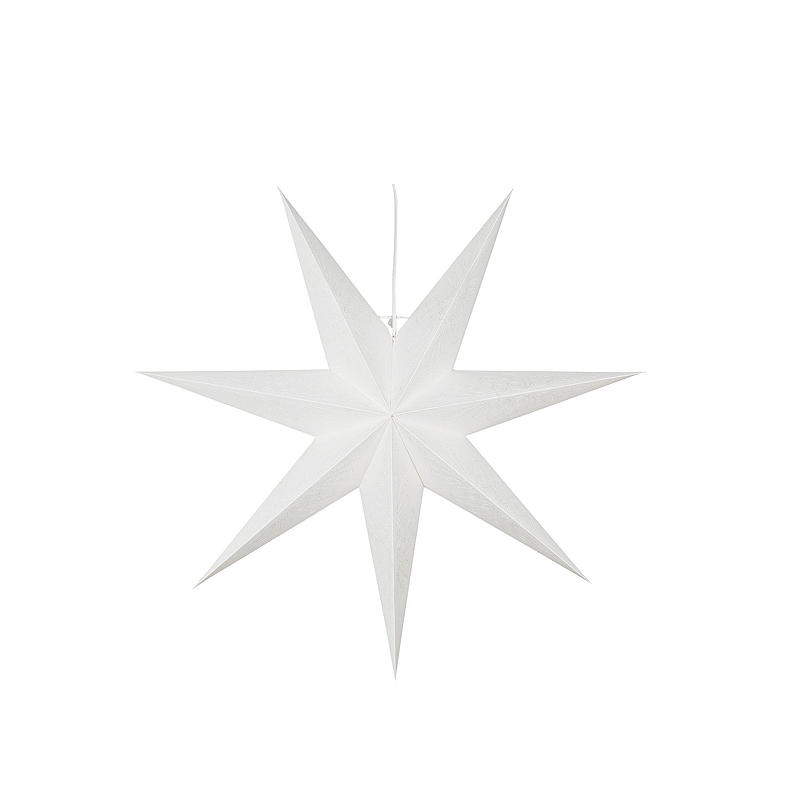 Flor de Pascua para el hogar, 75 cm, blanca, Andromeda