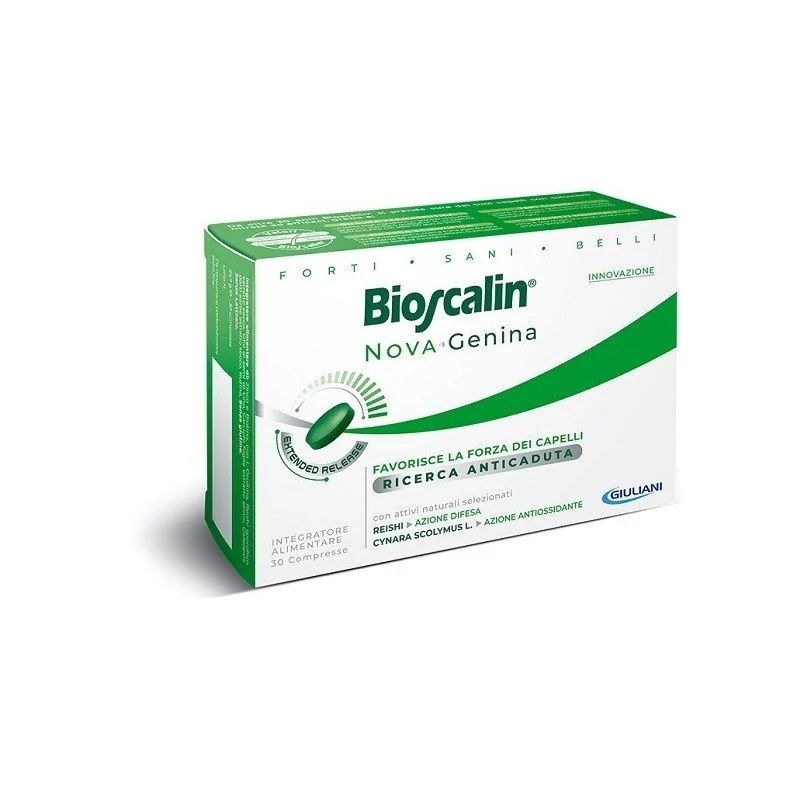 BIOSCALIN Bioscalin Nova Genina 30 comprimés Complément alimentaire pour les cheveux