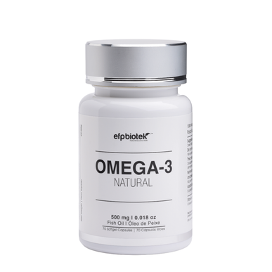 EFPBiotek Naturlige Omega 3-kapsler 70 kapsler