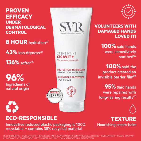 SVR CICAVIT+ Rychle regenerující krém na ruce 75 ml