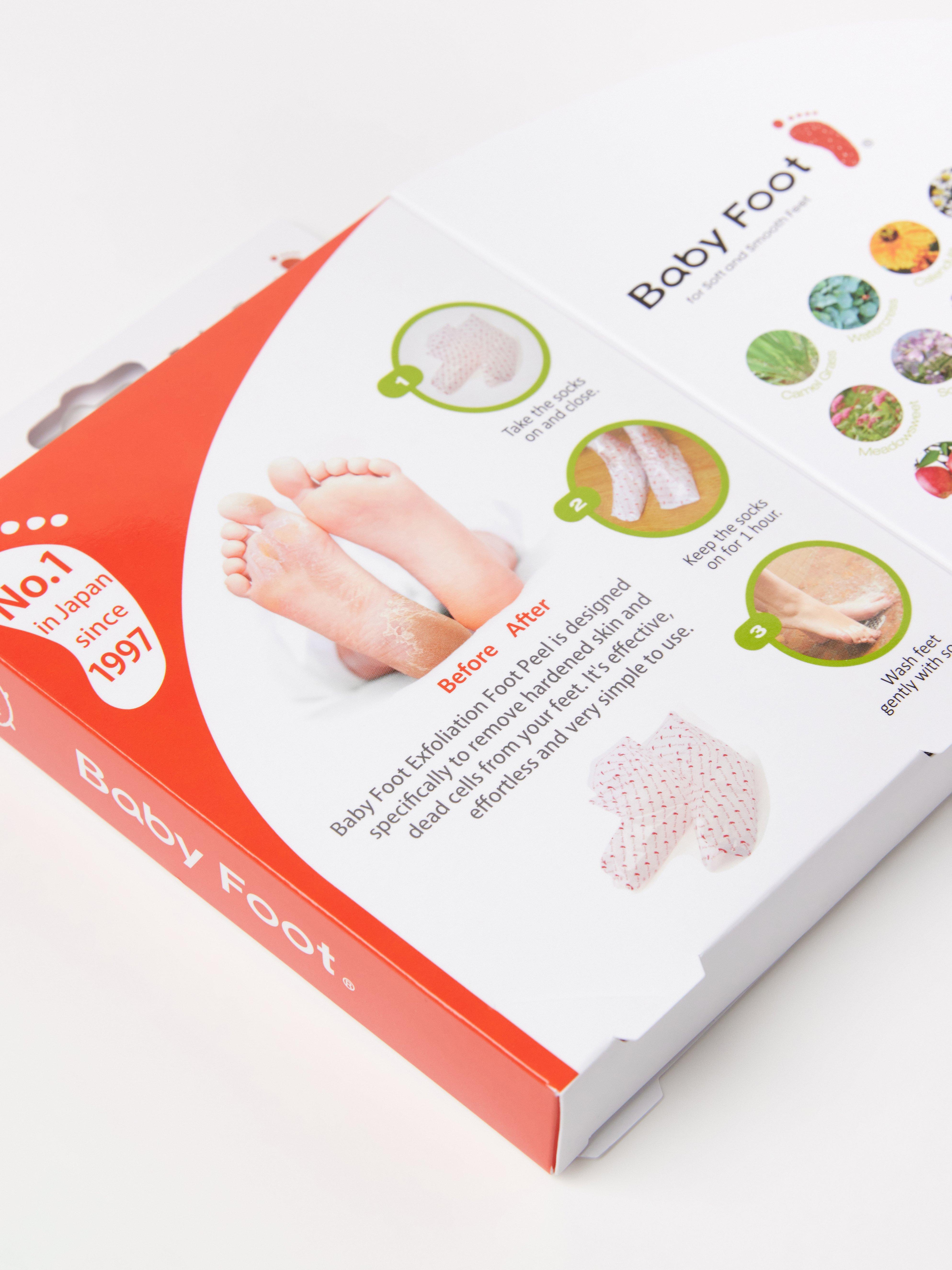 Baby Foot Exfoliation Foot Peel No colour