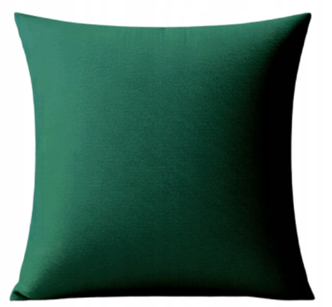 Poszewki dekoracyjne na poduszki 60x60cm ZIELONA BUTELKA