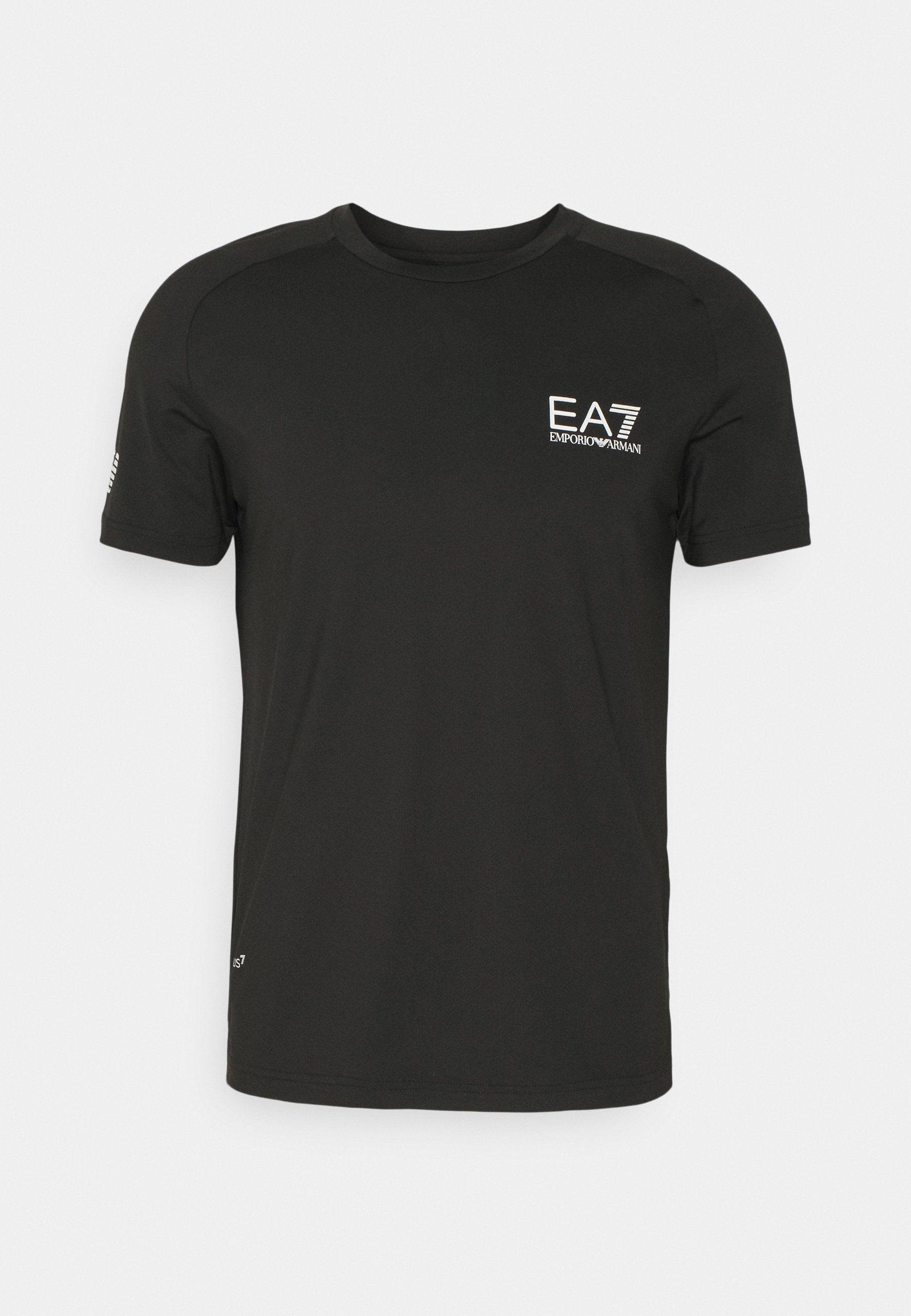 EA7 Emporio Armani sportiniai marškinėliai – juodi